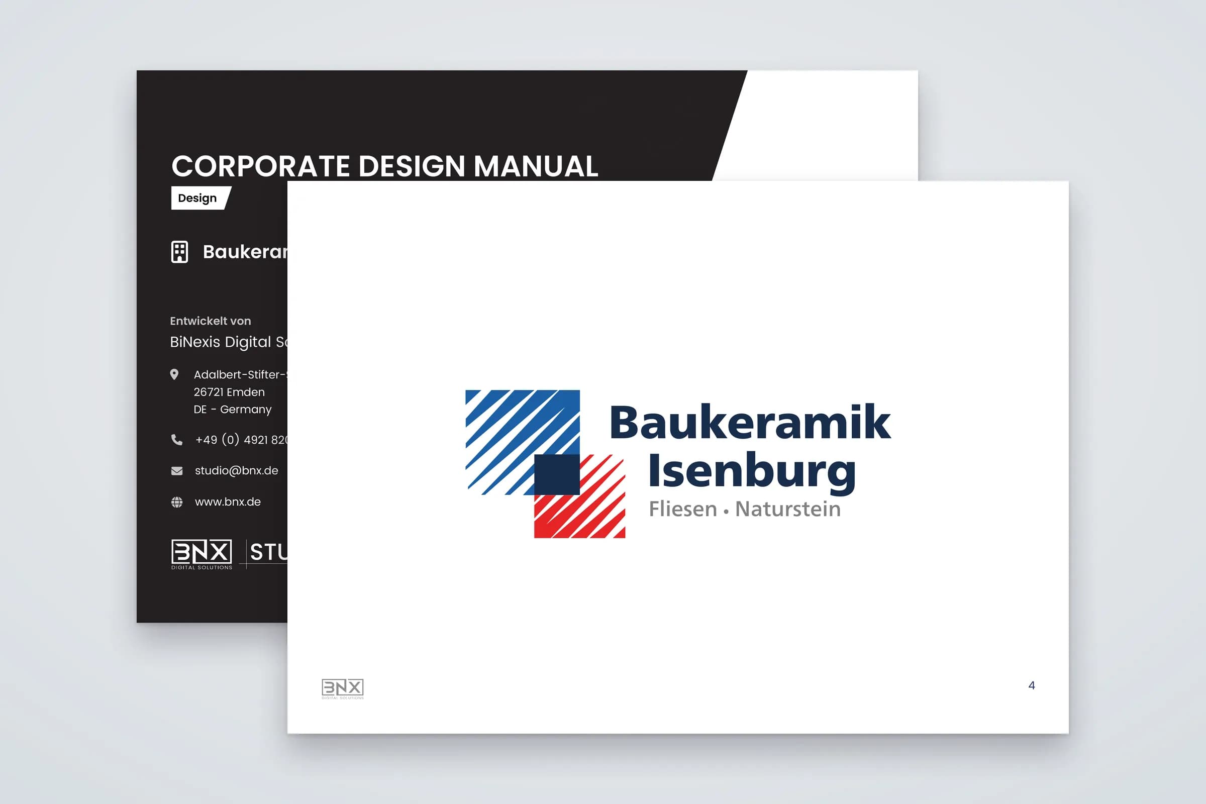 Baukeramik Isenburg: Corporate-Design-Manual