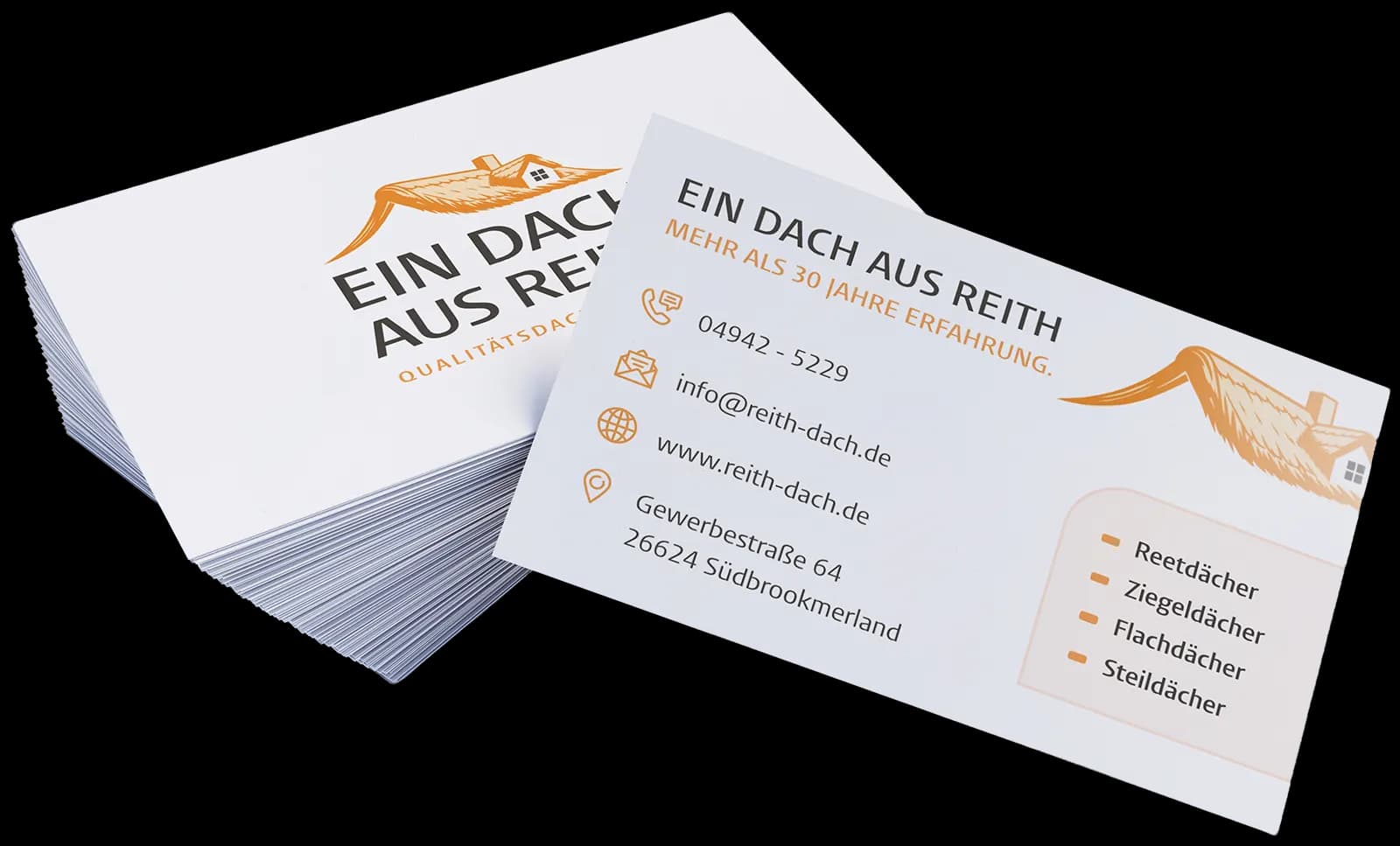 Ein Dach aus Reith GmbH & Co. KG: Visitenkarten