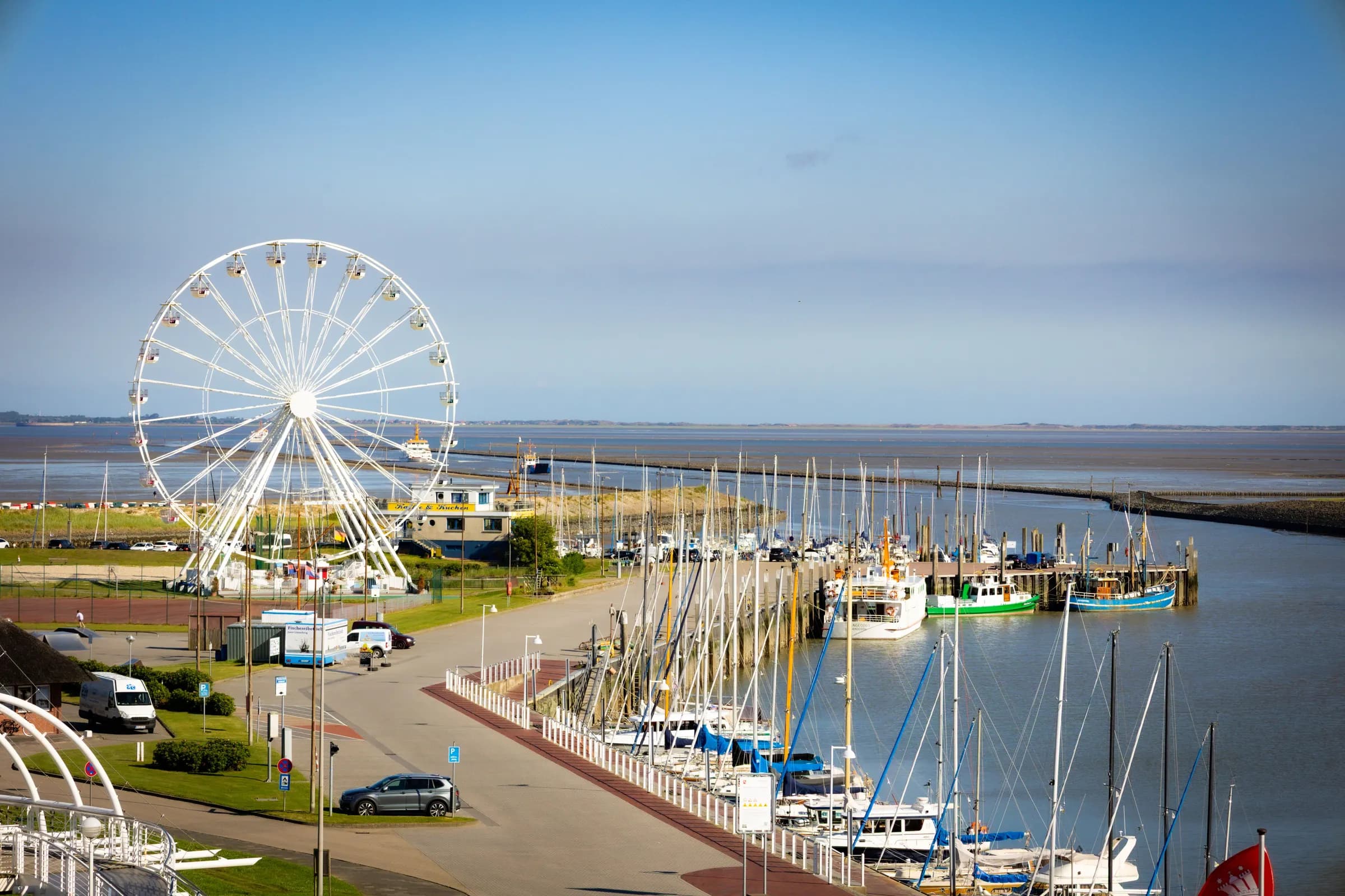 Benser-Hof GmbH: Blick auf den Hafen