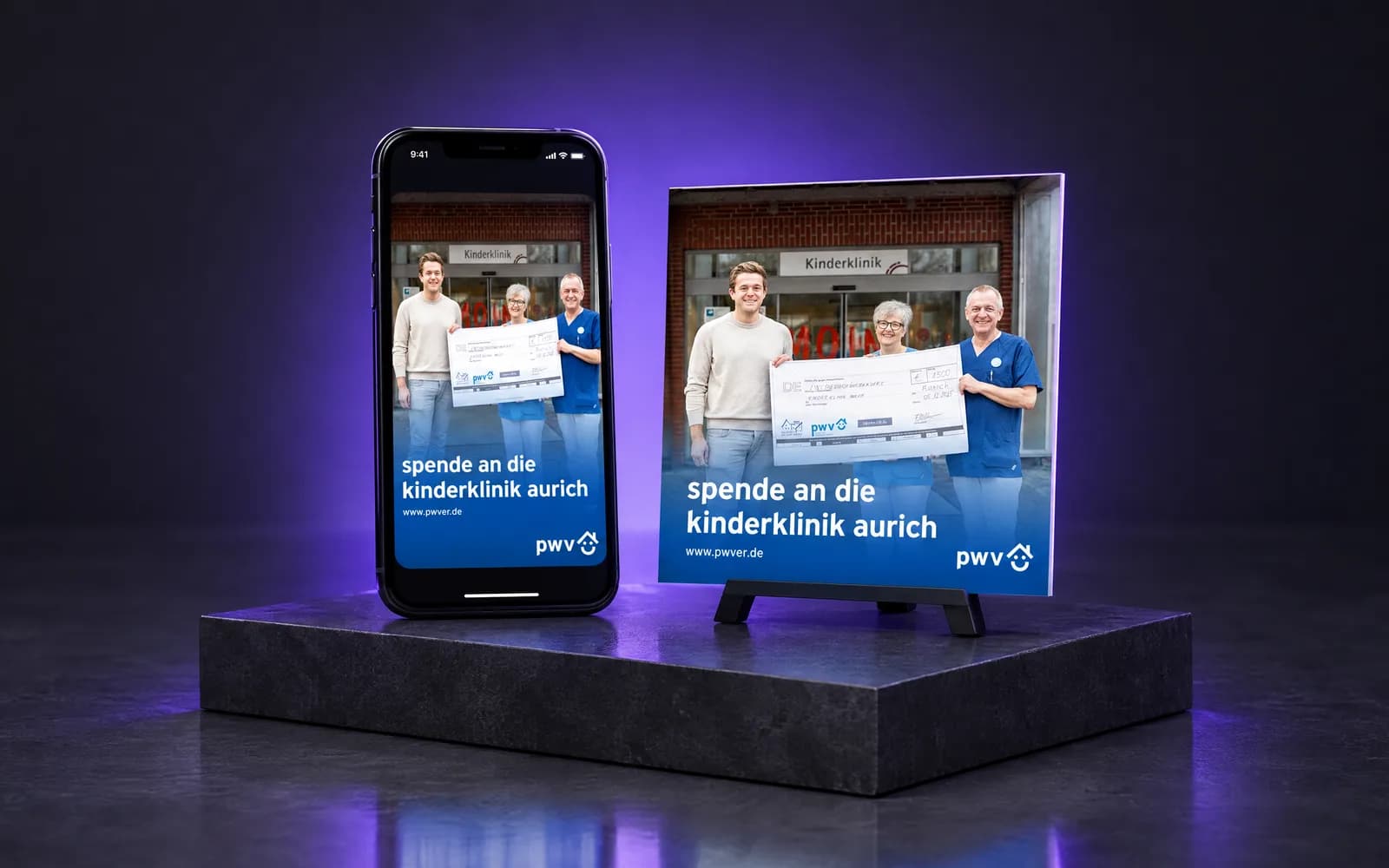 PWV · Wohnungsverwaltung: Social Media, Porträtfotos und Reels, dazu die IT-Betreuung